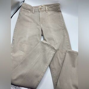 L’agence Margot Skinny Jeans in Biscuit Tan Size 27 High Rise Skinny Cropped